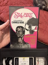 VHS  ~ SALOME 1994  ~ Carmelo Bene Lydia Mancinelli ~ Istituto LUCE