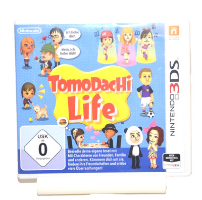 Tomodachi Life (Nintendo 3DS) in Originalhülle OVP geprüft Zustand akzeptabel
