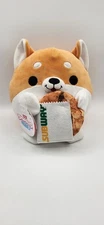 Zuru SNACKLES Series Wave 2 Collectible Plush SHAUN Dog Subway Cookie 8”inch New