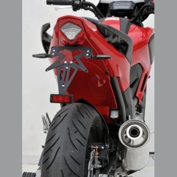Passage de roue Ermax brut avec éclairage pour moto Honda NC 700 X 2012