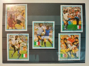 1990 Paraguay Stamps(WM-Italy),CTO,NH,OG
