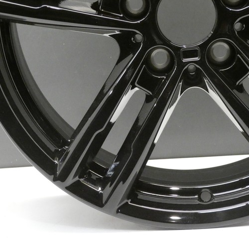 BMW 1 2 Serie F20 Negro 719M Frente 18" Aleación Llanta 7.5J ET45 OEM Genuino X1 - Imagen 4 de 14