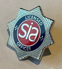 SIA LAPEL PIN BADGE &ndash; Red