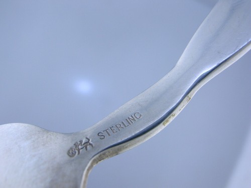 Rare 4 Sterling WHITING Salad Forks LILY OF THE VALLEY 1885 ~no mono - Picture 6 of 6