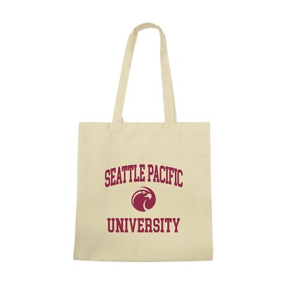 Seattle Pacific University Falcons Institutional NCAA Team Seal Tote Bag