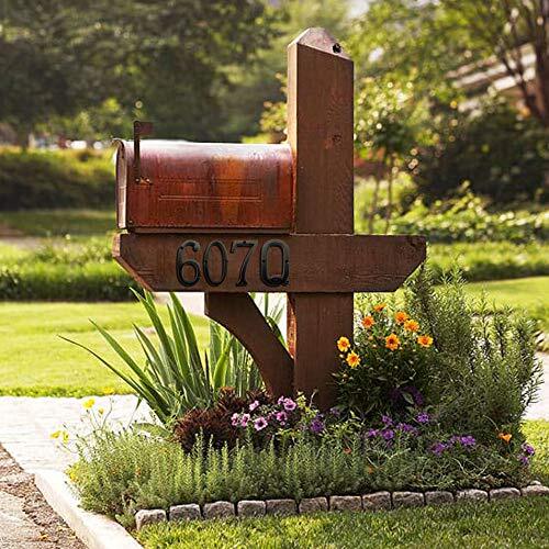 5.5 Inch House Number Metal Address Number Decoration Door Street Mailbox Hom... - Picture 3 of 5