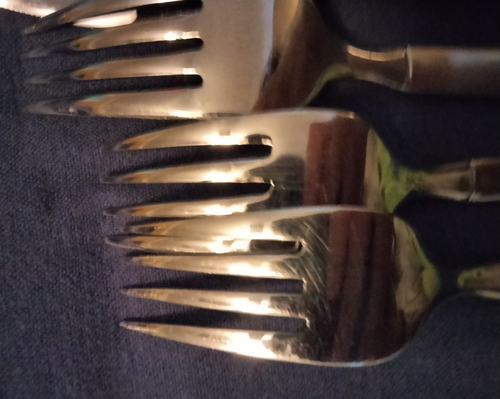 11 piece lot stainless OPUS glossy flatware J A Henckels (Zwilling) silver-tone - Picture 8 of 11