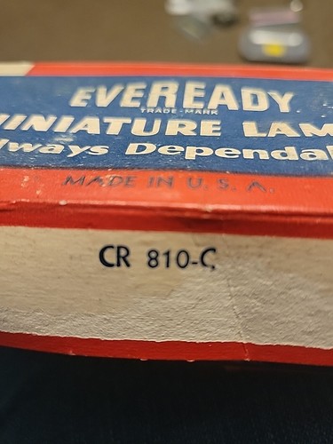 Eveready Miniature Lamps Vintage Auto No. 1158 Minature Lamps Bulbs NOS 5 BULBS - Picture 9 of 9