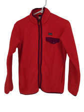 Patagonia Jacket Boys/Girls LARGE 12 Snap Zip Fleece Synchilla Outdoor Hiking