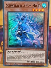 Schwertseele Von Mo Ye MZTM-DE080 Super Rare Deutsch NM YUGIOH