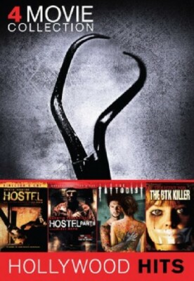 Hostel/Hostel 2/The Tattooist/The Hunt for the BTK Killer - 4 movie set -L50