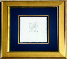 JOAN MIRO  "L'Aigrrette"  Original Etching, 1956 RARE Signed!