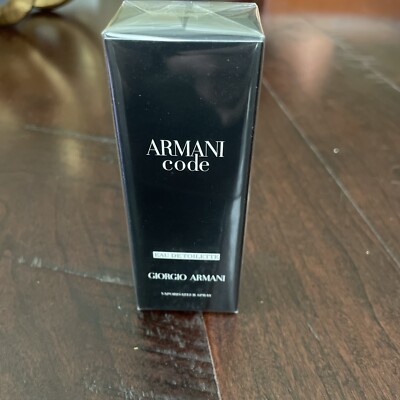 Giorgio Armani Code 0.05 fl oz Men's Eau de Parfum New with Box