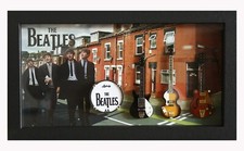 RGM8975 The Beatles John Lennon Miniature Guitars in Shadowbox Frame