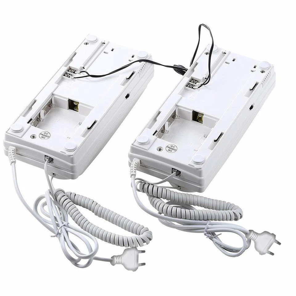 CITOFONO A PARETE CON DOPPIA CORNETTA PER CASA UFFICIO MODELLO RL-209 - Immagine 2 di 3