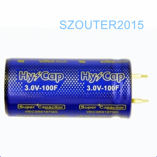 1pcs 3V 100F VEC3R0107QG Supercapacitor Farad Capacitor 22mm*45mm 3V 100F NEW - Bild 1 von 2