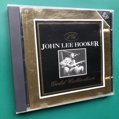 John Lee Hooker GOLD COLLECTION Blues Guitar 2x CD Dimples Maudie Mambo Chillun