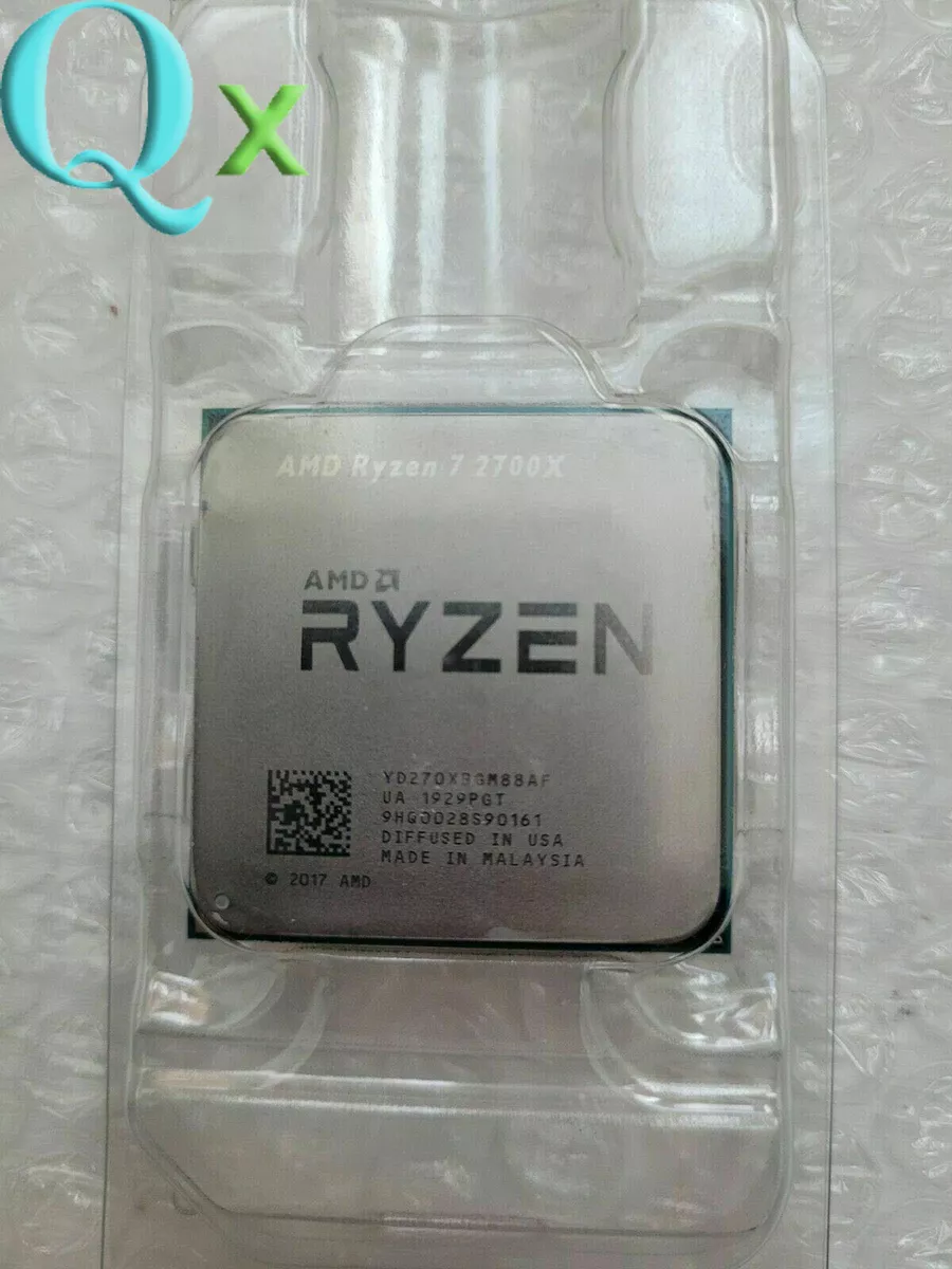 AMD Ryzen 7 2700X AM4 CPU Processor R7-2700X Eight Core 16-Threads Desktop 16MB AMD Ryzen 7 2700X AM4 CPU Processor R7-2700X Eight Core 16-Threads Desktop 16MB