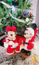 Vintage Santa's Best Mickey Unlimited Mickey and Minnie Christmas Animation