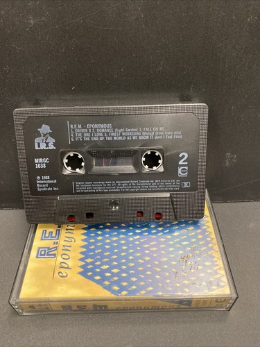 REM - Eponymous - MIRGC1038 - Album (Cassette Tape) - Picture 3 of 5