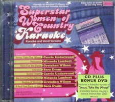 NEW Superstar Women of Country Karaoke CD G, 2006