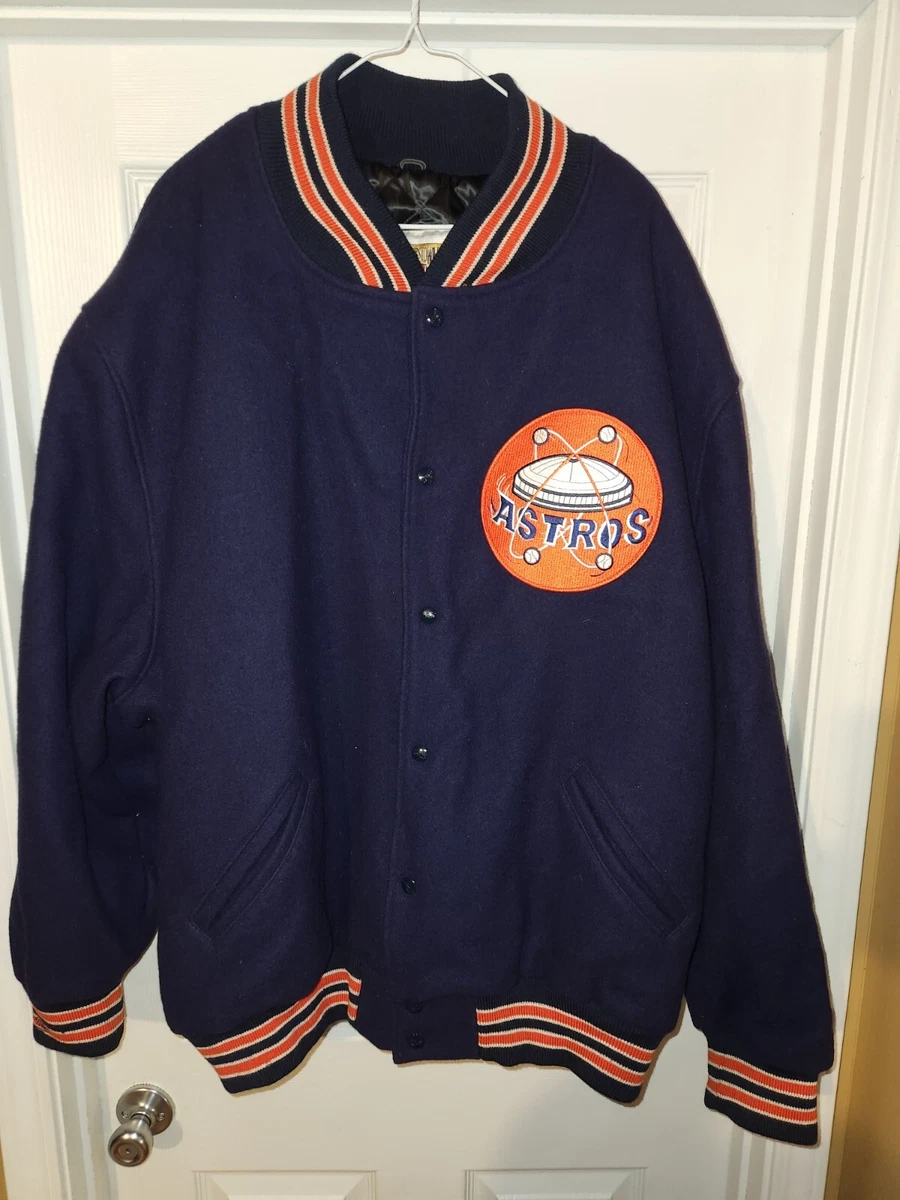 Rare Vintage 1969 Houston Astros Wool Varsity Jacket Mitchell & Ness Mens  Sz 60