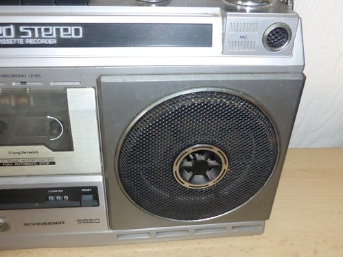 altes Schneider 3820 Boombox Transistorradio Vintage Funkgerät - Bild 7 von 14