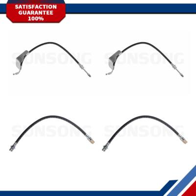 4 Sunsong Front Rear Brake Hose Line Fits 1983 1984 1985 1986 1987 GMC B6000