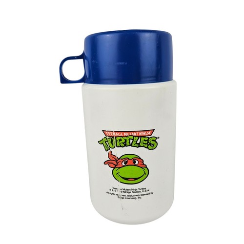VINTAGE Thermos Teenage Mutant Ninja Turtles Thermos Has Cup No Lid