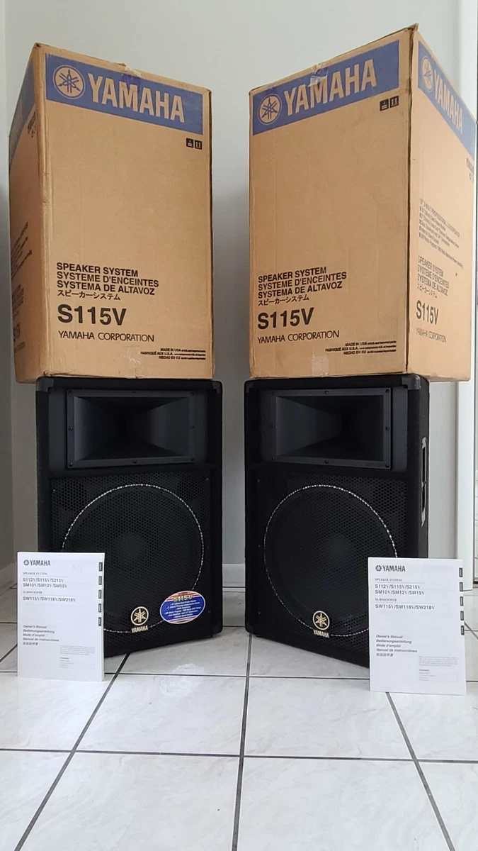 たしろ屋 YAMAHA S115V PAスピーカー 2個セット - crumiller.com