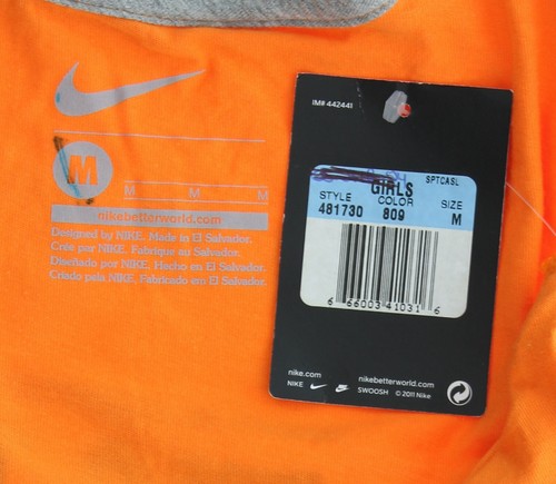 Nike Girls Graphic T-Shirt, Short Sleeve Youth Cotton Tee Shirt, Medium - Picture 8 of 28