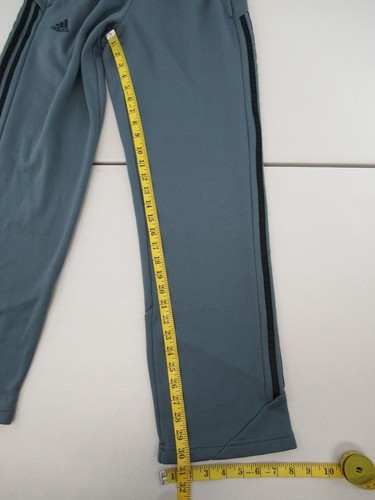 ADIDAS YOUTH UNISEX ATHLETIC SWEAT PANTS GRAY SIZE S #G192 - Picture 4 of 6
