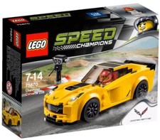 LEGO-75870-Speed Champions-Chevrolet Corvette Z06-Retired Product-NISB!