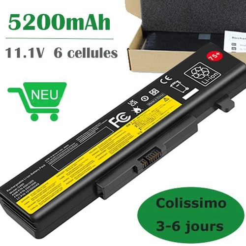 L11S6Y01 Batterie pour LENOVO B580 G480 G500 G505 G510 G580 G585 G700 G710