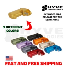 HYVE Extended Mag Release for the Smith and Wesson Shield 9MM & 40 S&W Magazine