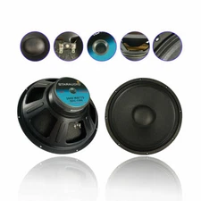 15" Driver Replacement  Sub Woofers Pair Loud Speaker Woofer Bass Full Range 8Ω