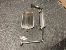 1969 Ford Truck F100 F250 F350 West Coast JR Junior Stainless Mirror Ford Logo