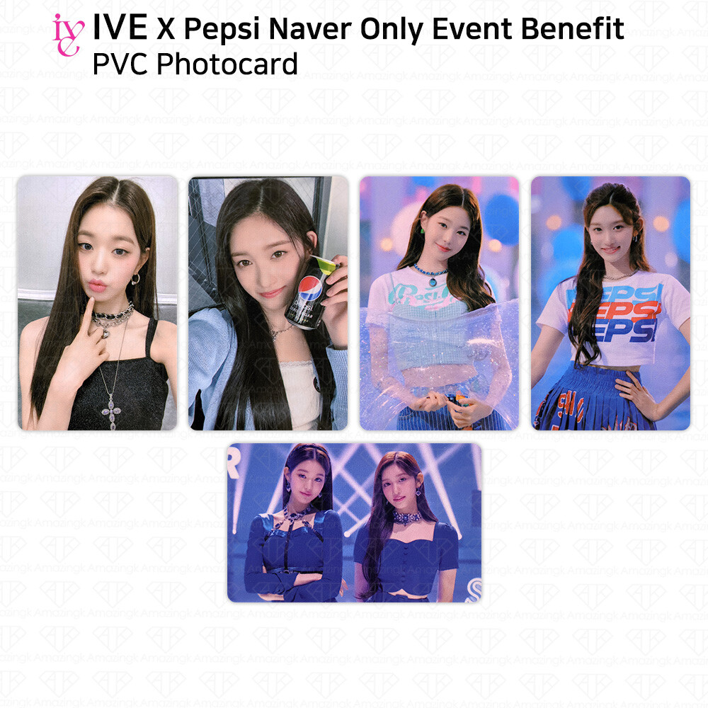 Amazon.co.jp: IVE PEPSI ペプシ コラボ 特典 トレカ ウォニョン