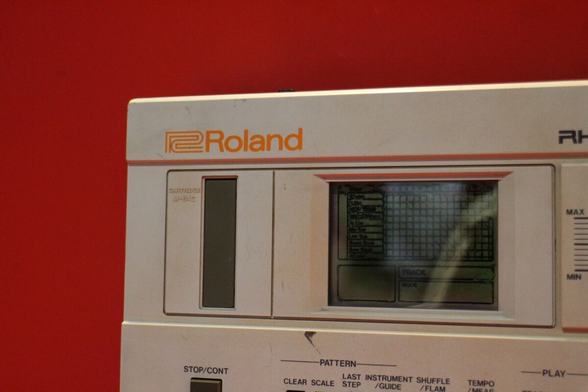 Vintage Roland TR-707 Analog Drum Rhythm Machine Sequencer