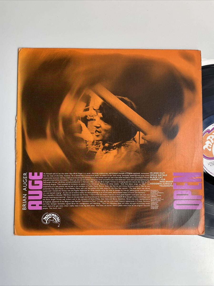 LP BRIAN AUGER, JULIE DRISCOLL & THE TRINITY - Open- MARMALADE