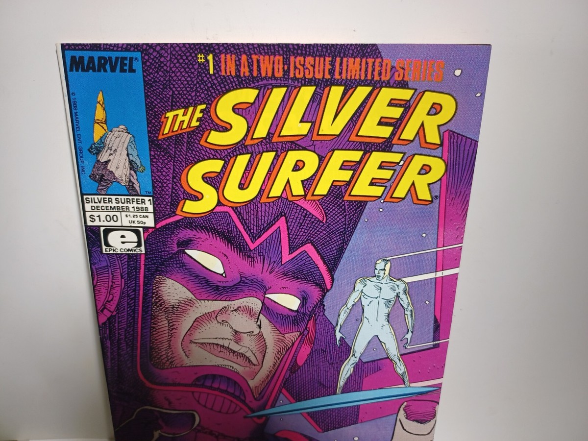 Silver Surfer Limited Series #1 Galactus Moebius 1988 Marvel
