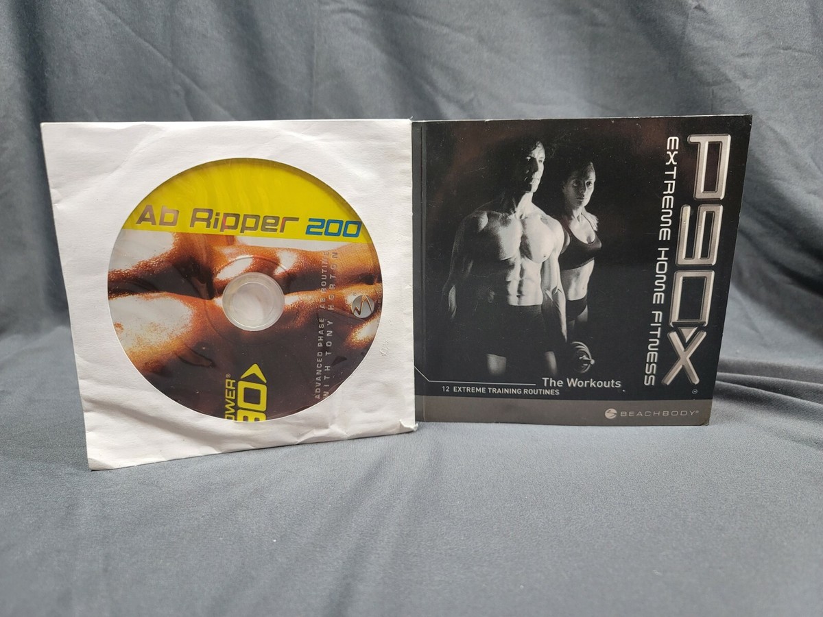 P90X The Workouts 12 Extreme Training Routines 13 DVD Set + Ab