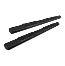 Trail FX 4 Inch Oval Tube Steps  A1529B Black  2007-2018 Chevrolet Silverado