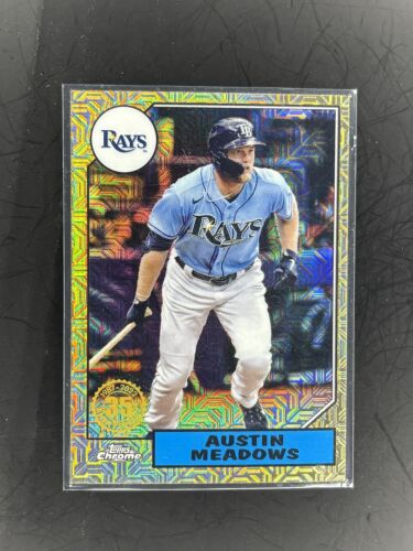 2022 Topps #T87C-73 Austin Meadows 1987 Topps Baseball 35th Anniversary Chrome