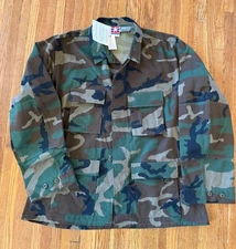 Military BDU Camouflage Jacket Size X-Large Long By Propper New!