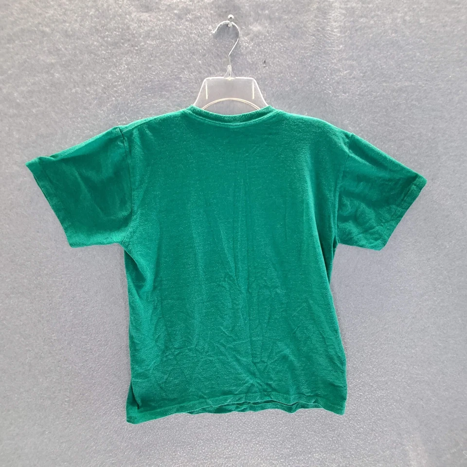 Camiseta Volcom Niños XL Verde Logo Gráfico Onda Magnética Vibración Manga Corta Foto 4 de 4