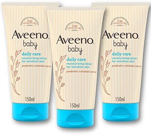 3 x AVEENO Baby Daily Care Lozione Idratante - Idratante 24 Ore - 150 ml - Foto 1 di 8