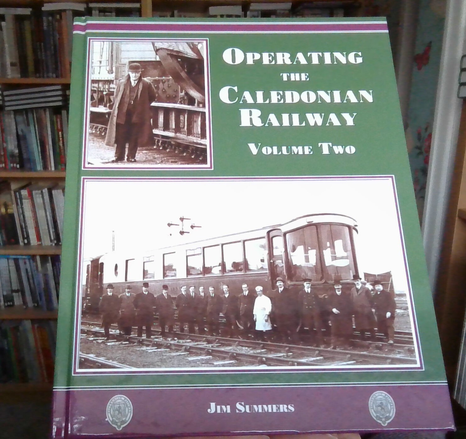 CALEDONIAN RAILWAY HISTORY Scotland Steam NEW Mail Goods Passenger Trains Vol 2