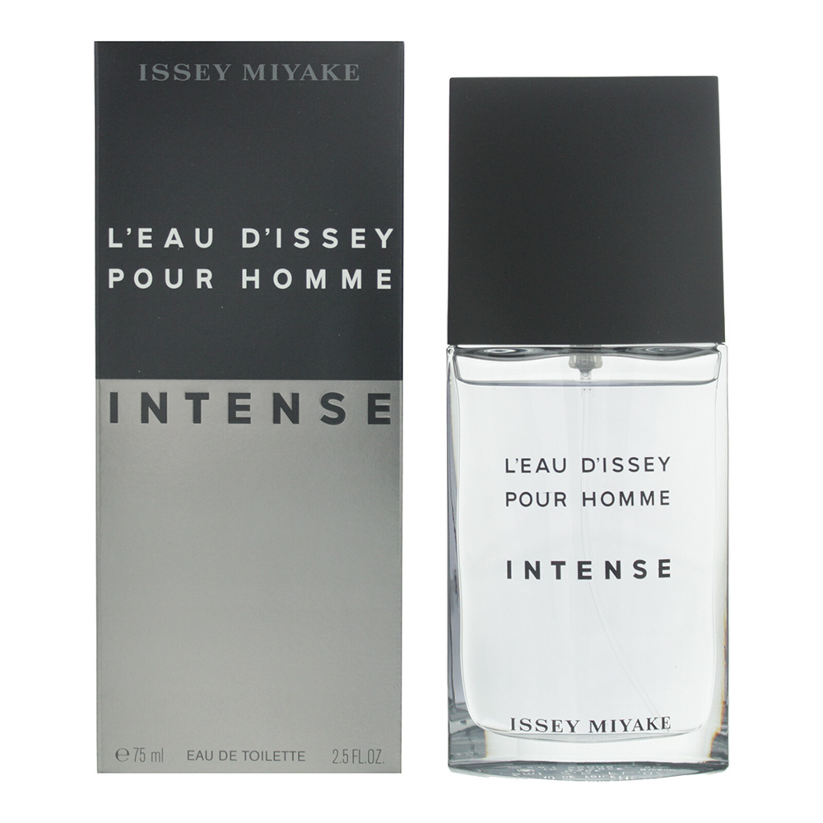 Issey Miyake Men's Black L Eau D Issey Intense Edt:75ml Edt - Image 9
