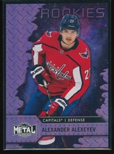 Alexander Alexeyev 2020-21 Skybox Metal Universe Purple Spectrum RC 133/199
